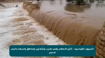 السيول القياسية.. تأثير الأمطار يغمر حلايب وشلاتين ومناطق واسعة بالبحر الأحمر